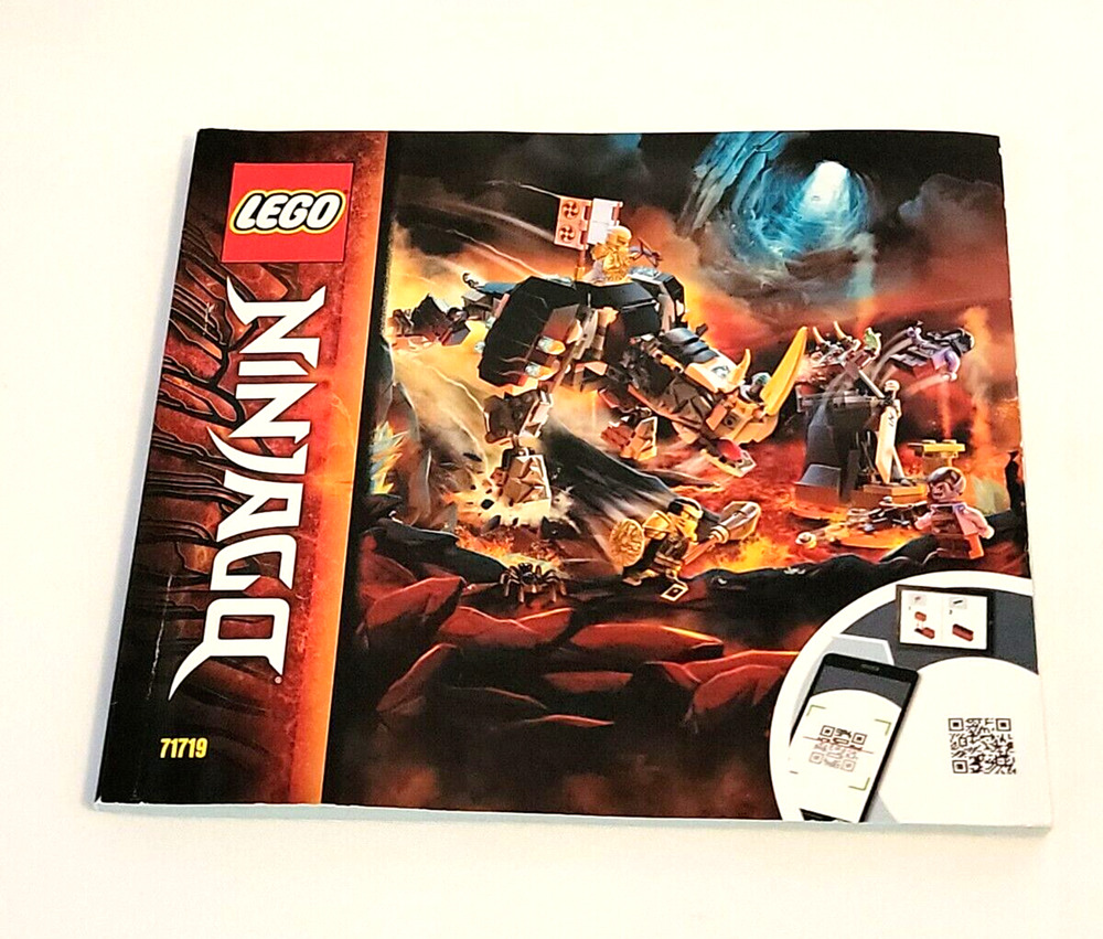 Lego Ninjago Zane's Mino Creature Set 71719 Instruction Book